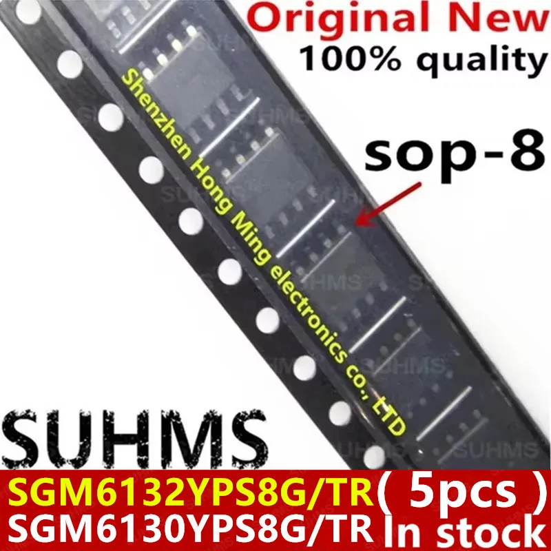 (5 piezas) 100% nuevo SGM6132YPS8G/TR SGM6130YPS8G/TR SGM6132YPS8 SGM6130YPS8 6132YPS8 6130YPS8 sop-8