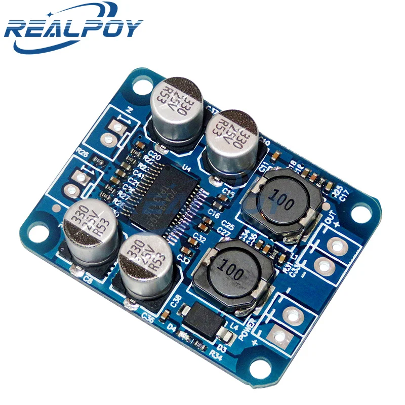 DC 12V-24V TPA3118 60W Mono Módulo amplificador de potencia de audio digital