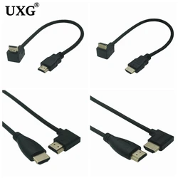Cable HDMI 90 grados Conector Macho 15 cm Ángulo Izquierdo/Derecho
