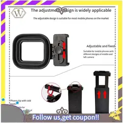 Nueva lente para eliminar el capó reflectante del teléfono móvil cubierta portátil accesorios de ventana