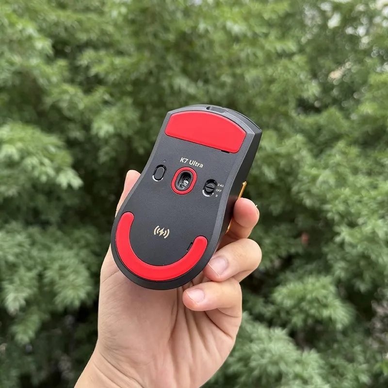 1 Juego de patines de ratón Meow Gaming Gear MGG Ultraglide para MCHOSE K7 ULTRA Control de freno pies silenciosos deslizadores de ratones de hielo PTFE 0,75mm - imagen 3