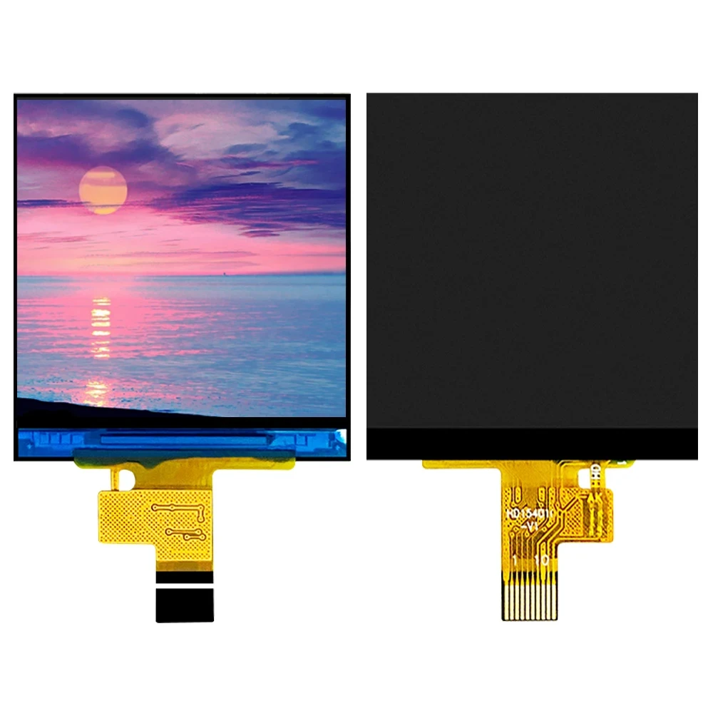 Módulo de pantalla LCD con pantalla TFT de 1,54 pulgadas, Chip de controlador ST7789V2 enchufable de 10 pines, 240x240, vista completa, RGB, IPS Serial