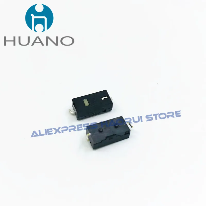 10 ~ 100 Uds HUANO SMD Mini Micro interruptor 9,3*4,7*3,5mm botón de 2 pines adecuado para Logitech M905 Feizhi botón G502 G603 GPW tecla lateral - imagen 3