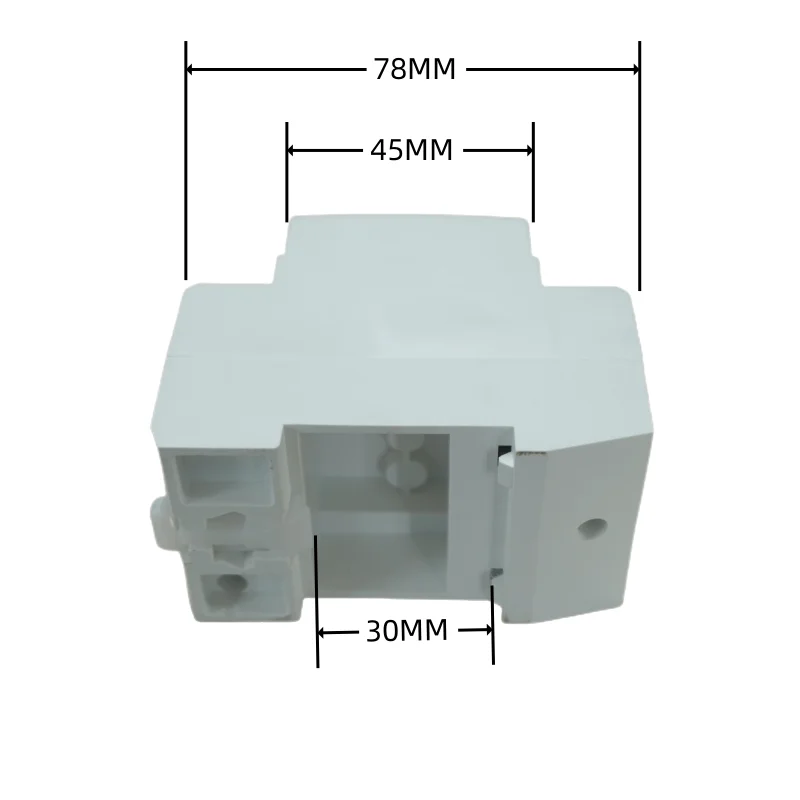 Enchufe de alimentación de CA estándar FR, montaje Modular en Riel Din de 35mm, 16A, 250V, Conector de CA gris, residencial, uso Industrial - imagen 4