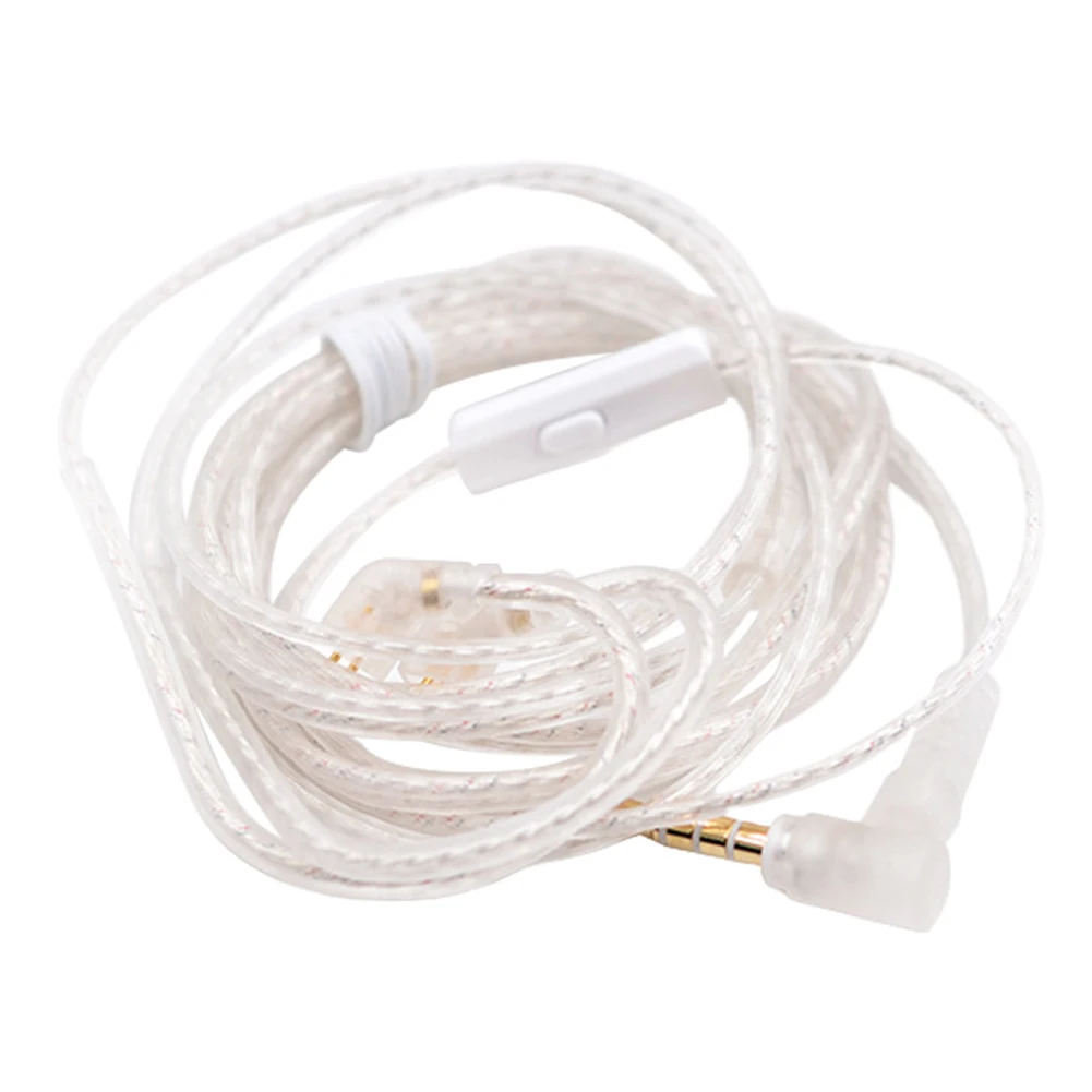 Cable mejorado para auriculares de 2 pines de 0,75mm, Pin chapado en oro, Cable de actualización chapado en plata de 3,5 MM para KZ ZSN/ZSN PRO/ZS10 PRO/AS16/AS12/ZSX - imagen 2