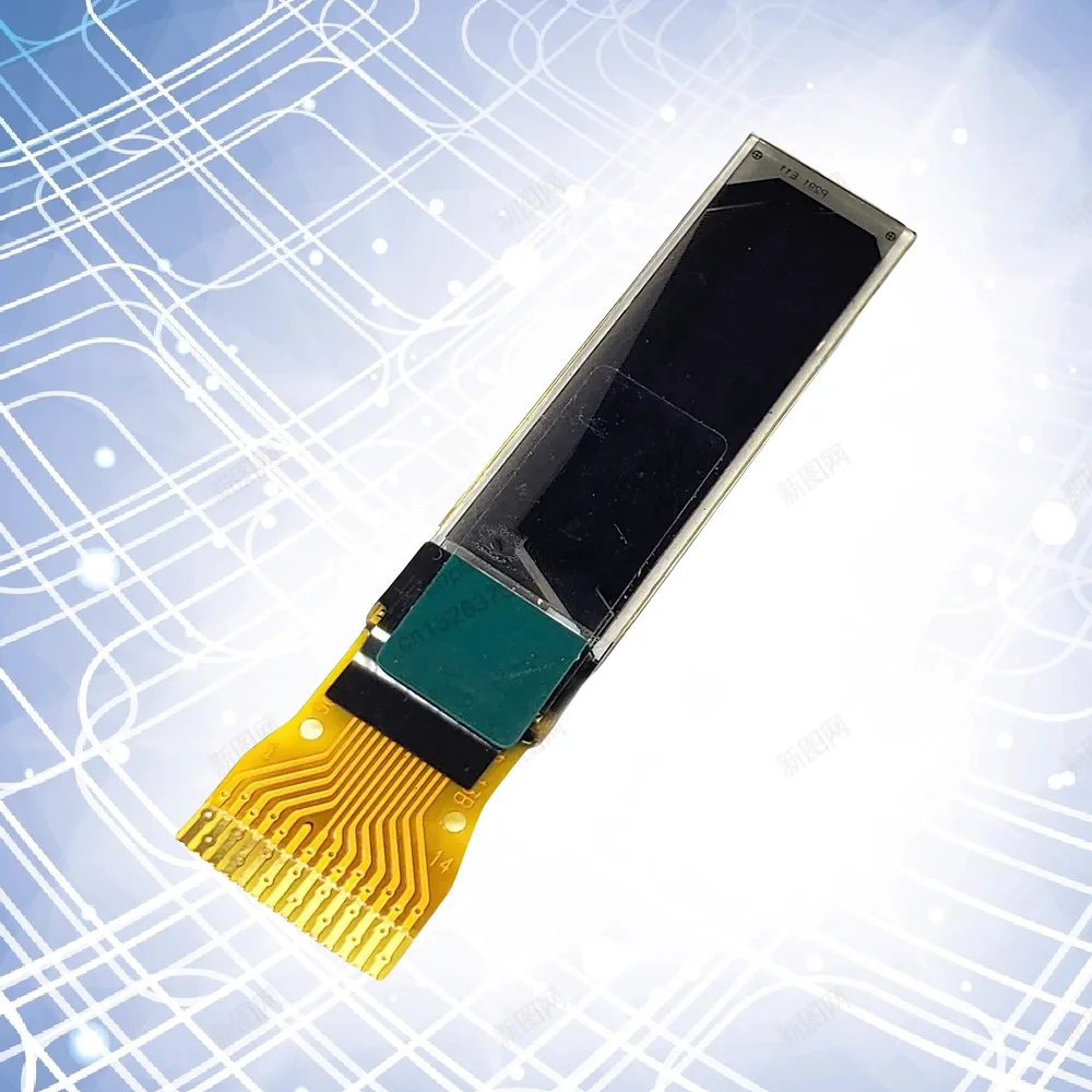 Módulo de pantalla OLED de 0,69 pulgadas pantalla OLED 96*16 luz blanca SSD1315 I2C IIC pantalla para TS100 TS08 14PIN