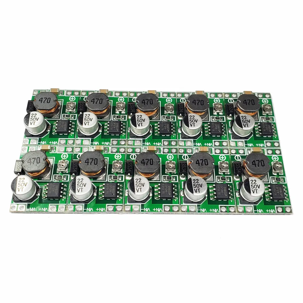 10 unids/lote tamaño Ultra pequeño Mini versión XL1509 módulo reductor 5V-40V a 1,2-35V voltaje de salida ajustable al por mayor - imagen 2