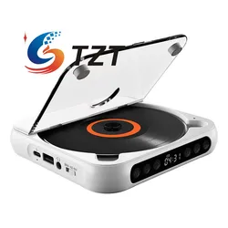 TZT KC-918 Mini Reproductor de CD Bluetooth CD-RW MP3 Modo Cable