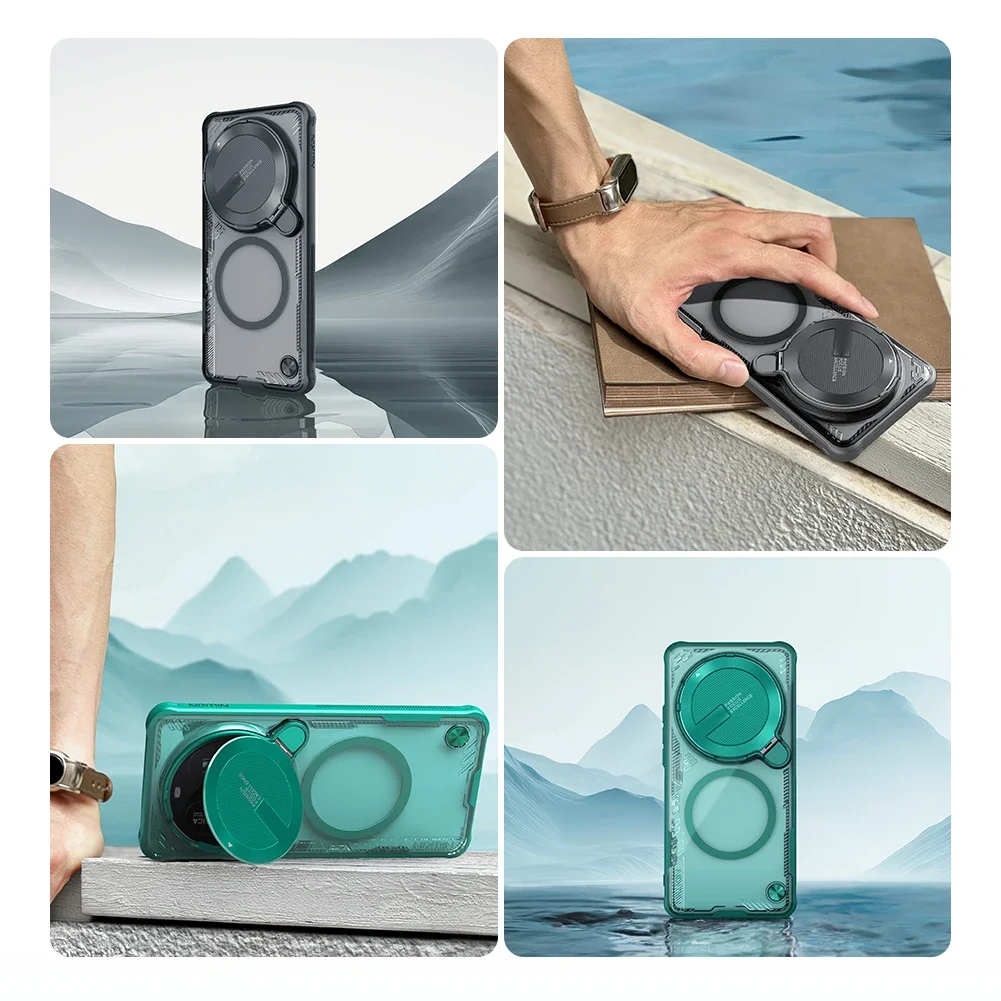 For Xiaomi 15 Ultra 5G Magnetic case Nillkin iceblade Prop Camera Protection with Stand Back cover Protect For Mi 15 Ultra - imagen 4