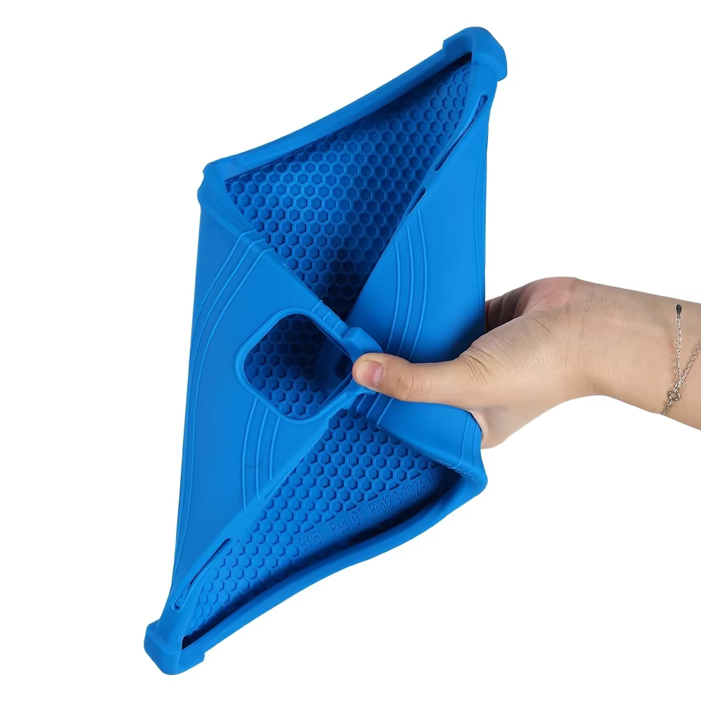 Funda de silicona suave Universal para Huawei Honor Pad GT Pro ROD2-W69 MagicPad 2 12,3 2024 ROD2-W09 funda con soporte ajustable seguro para niños - imagen 2