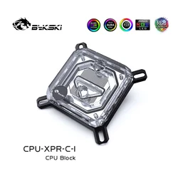 Bykski Bloque CPU Watercooling RGB – Compatible Intel AMD