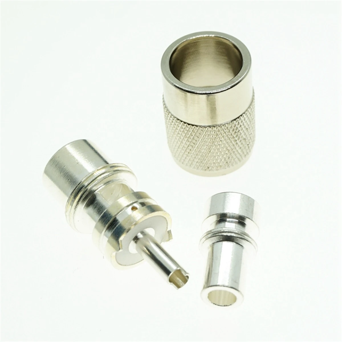 Conector de piezas UHF PL259, adaptador giratorio macho, soldadura para RG58, RG8, RG400, LMR195, RG142, 1 ud. - imagen 3