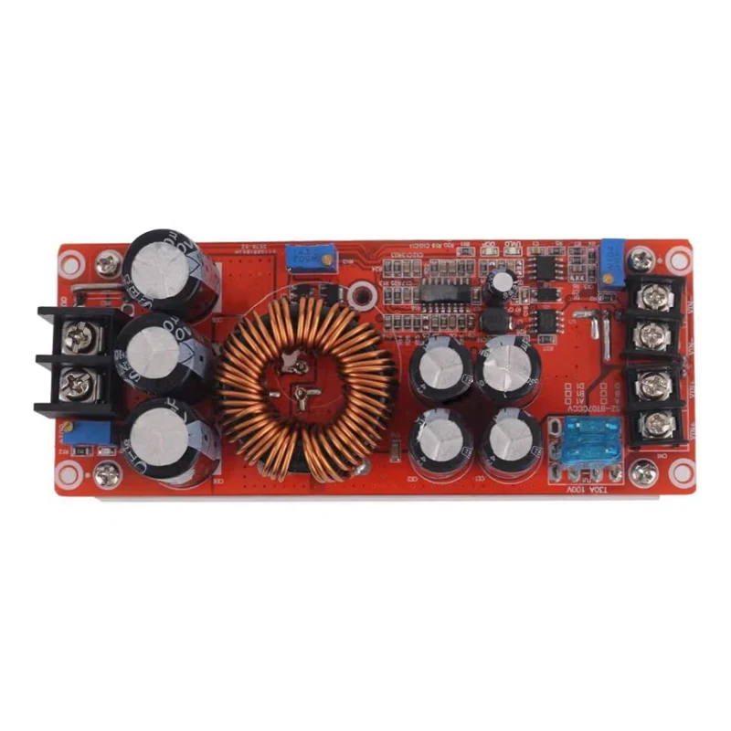 RGEEK 1200W 20A DC Convertidor Boost Módulo de fuente de alimentación elevador EN 8-60V SALIDA 12-83V con disipador de calor 1200 W 12V a 24V 48V - imagen 3