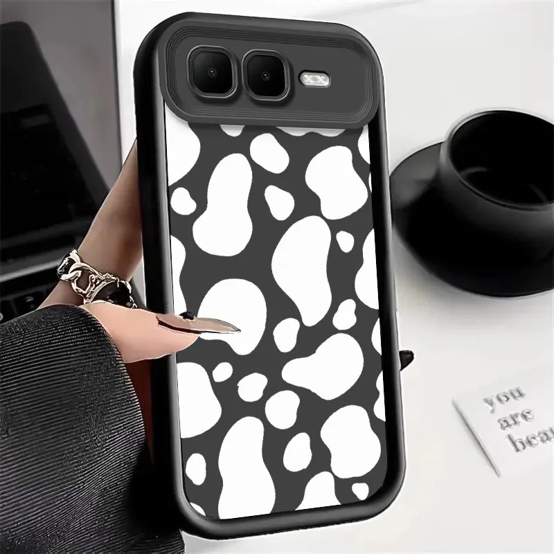 Para Infinix Smart 10 Plus /Smart 10 HD 10HD 10PLUS funda protectora con estampado de leopardo funda de teléfono suave de silicona cubierta trasera mate