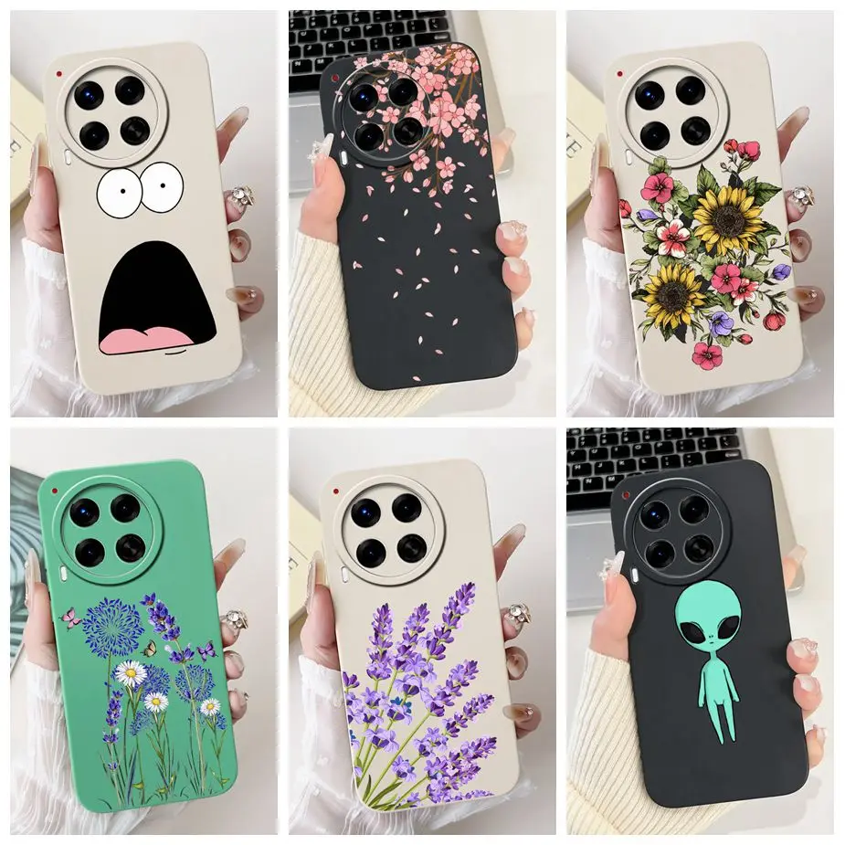 Funda de teléfono a prueba de golpes para Tecno Camon 30, carcasa suave pintada en caramelo, 5G, CL6, CL7, Premier, CL9