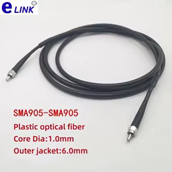 Cable Fibra Óptica Plástica SMA905 para Exterior