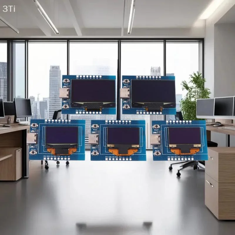 Placa de desarrollo de ESP32-C3, pantalla OLED de 0,96/1,3 pulgadas, WiFi, Bluetooth, módulo IoT, módulo microcontrolador de antena cerámica - imagen 2