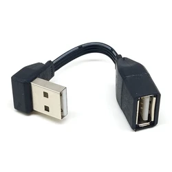 Cable Alargador USB 2.0 en Ángulo de 90° Lateral
