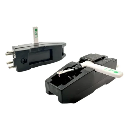 Tocadiscos con cartucho de aguja doble, lápiz óptico estéreo de zafiro rubí para fonógrafo LP, vinilo, accesorios para tocadiscos de 78 RPM - imagen 4