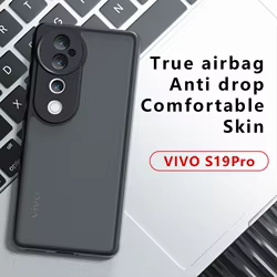 Funda para VIVO V40 Pro V40Lite V40SE V30 V29 E, armadura de lujo, cubierta transparente esmerilada para VIVO V 40 Lite, a prueba de golpes