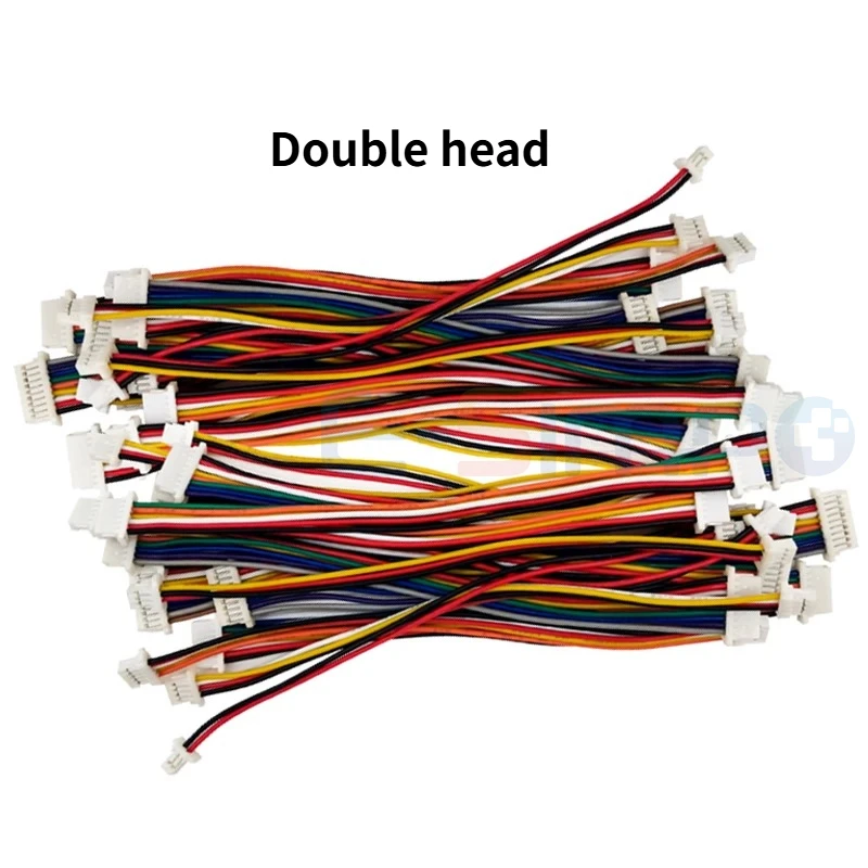 10 Uds JST SH1.0 SH 1,0mm conector de Cable 2P 3P 4P 5P 6P 7P 8P 9P 10P 12P 1,0 MM enchufe de paso 10/15/20/30CM longitud del Cable 28AWG - imagen 4