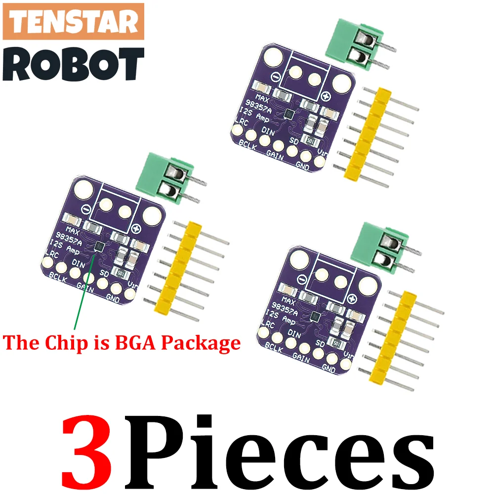 3pcs MAX98357 BGA