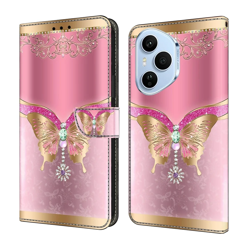 Para Honor 400 funda con patrón pintado cartera Flip cubierta de libro para Huawei Honor 400 DNY-NX9 funda de teléfono Honor400 Shell Fundas - imagen 4