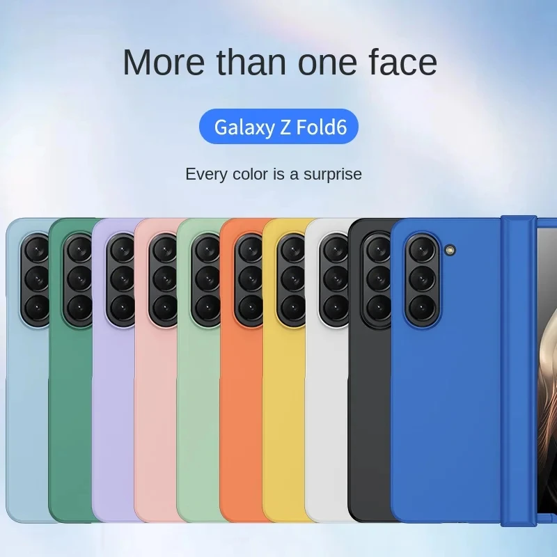 Funda de teléfono con bisagra de carcasa dura a prueba de golpes para Samsung Z Fold 6 5 4 3 Fold6 Fold5 Fold4, funda protectora trasera completa - imagen 2