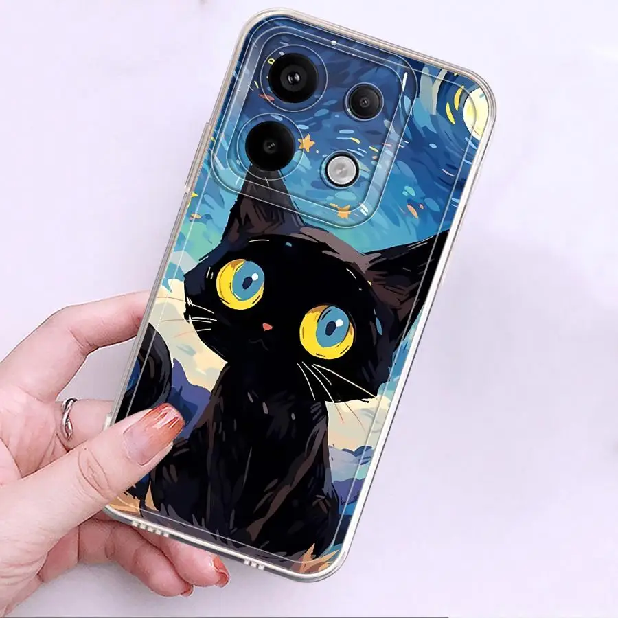 Funda de teléfono para Xiaomi Redmi A3x 14C 13C A1 A2+ A5 9C 12C 9A 10C funda suave Van Gogh Art - imagen 4