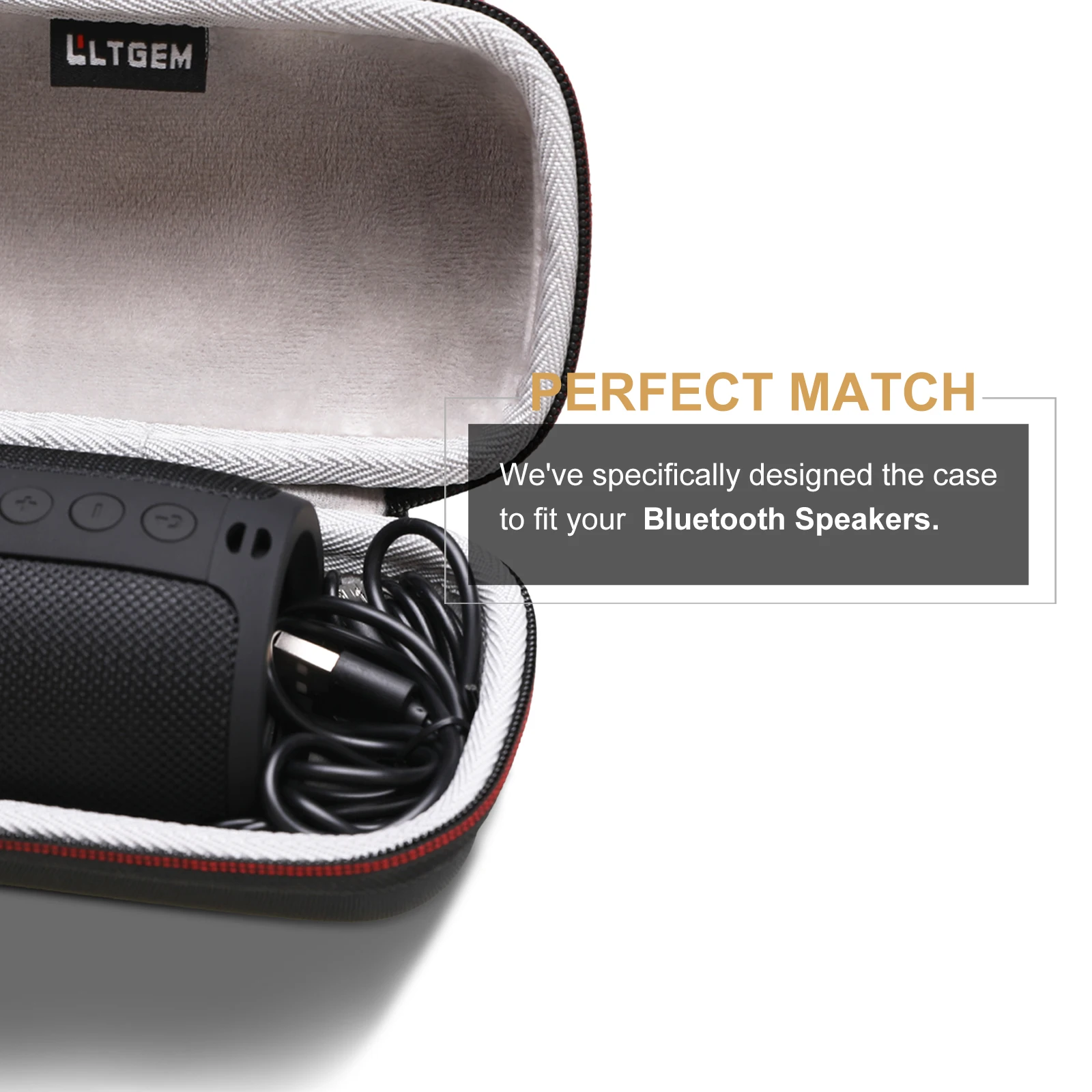 LTGEM-funda de altavoz para altavoz Bluetooth MusiBaby, bolsa de transporte, accesorios para altavoz - imagen 5