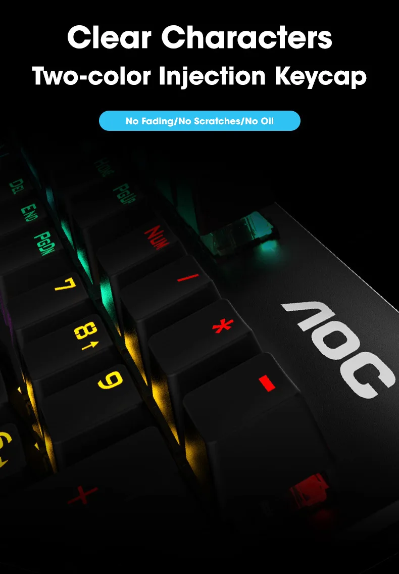 Teclado mecánico de Panel metálico GK410, 104 teclas, RGB, verde claro, negro, eje de té, esports, completamente sin impacto, para juegos de ordenador,Chaquetas y sombreros en español - imagen 5