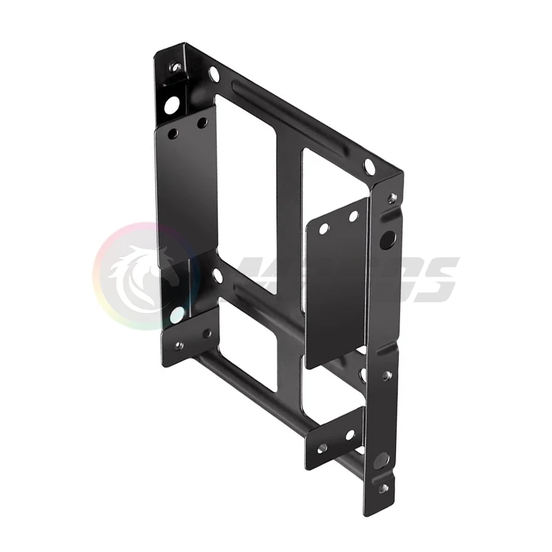 Soporte de transferencia SSD para computadora, 2 capas para 2 soportes convertidores de unidad de estado sólido de 2,5 pulgadas y 3,5 pulgadas, tipo engrosamiento - imagen 2