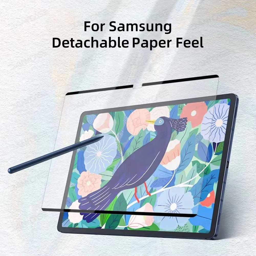 Protector de pantalla de papel magnético para Samsung Galaxy Tab S8 Plus 12,4 pulgadas S7 EF S8 S7 11 pulgadas S6 Lite 10,4 pulgadas A8 10,5 pulgadas - imagen 5