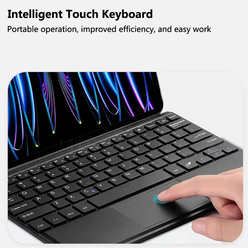 Funda de teclado táctil para Infinix Xpad, 11 pulgadas, 2024, inalámbrico, Bluetooth, accesorios para Infinix Xpad - imagen 2