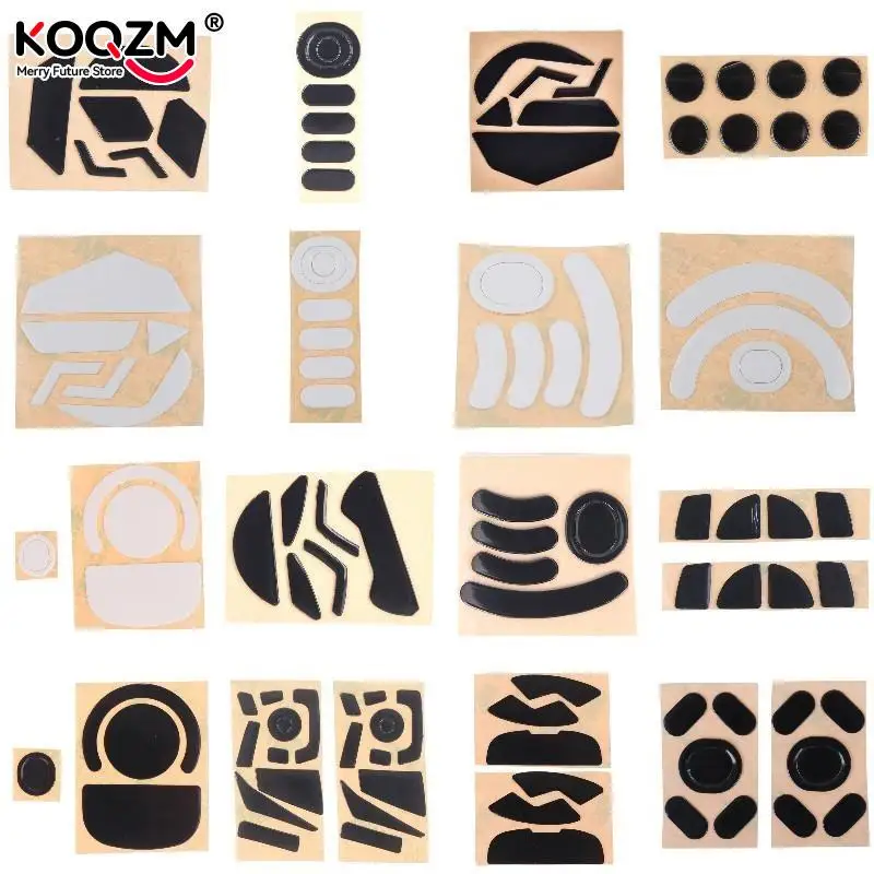 Juego de almohadillas de repuesto para patines de ratón, pegatinas para Logitech Mouse G502 G102 G203 GPRO G300 MX Master2S, 1 juego/2 juegos