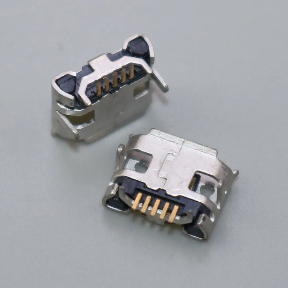 Mini Conector Micro USB de 5-20 piezas, puerto de carga, cargador hembra, 5 pines, para JBL Flip 2, Altavoz Bluetooth - imagen 3