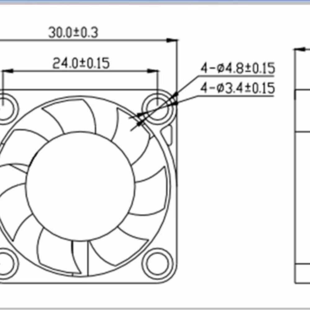 Sunon MC30060V2-000C-A99 Ventilador 30 mm Sin Escobillas 5V Maglev - imagen 2