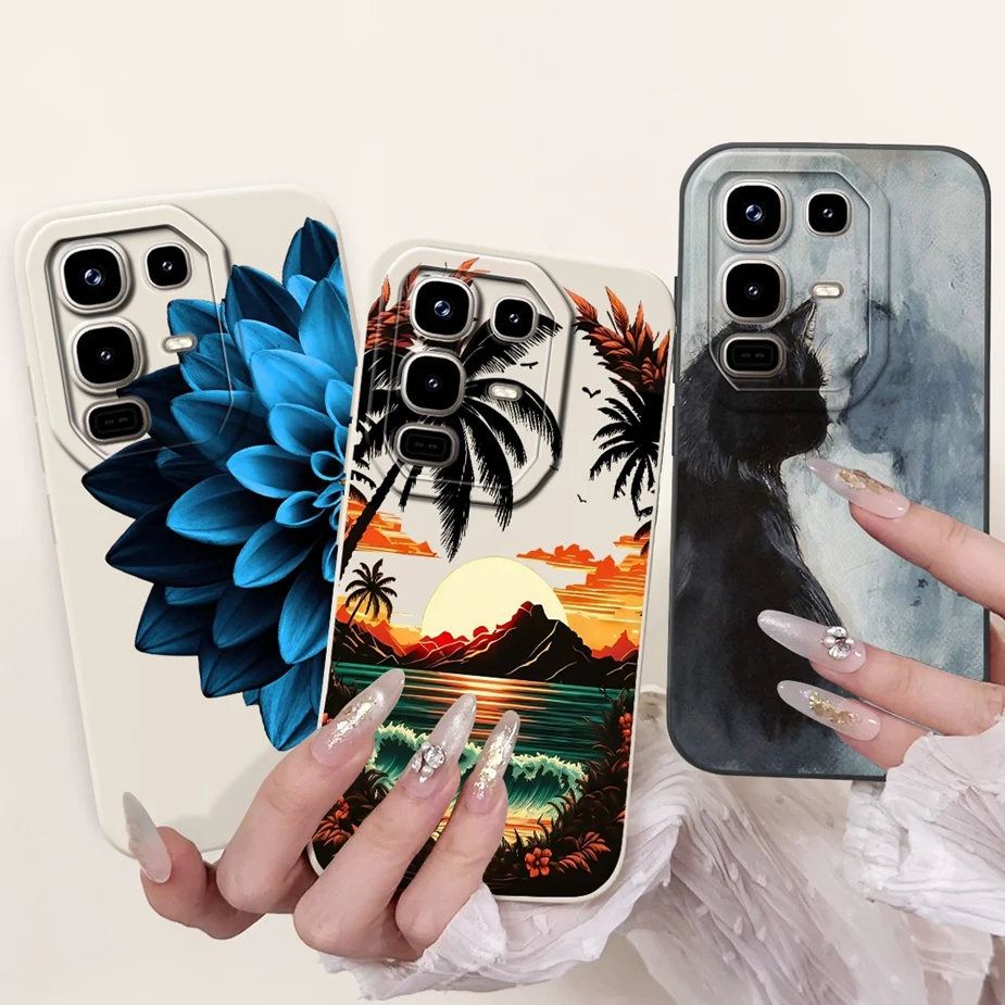 Para Infinix Note 50S funda X6870 Linda funda de dibujos animados a la moda a prueba de golpes funda de teléfono para Infinix Note 50S Note50S 5G Fundas suaves de TPU - imagen 5