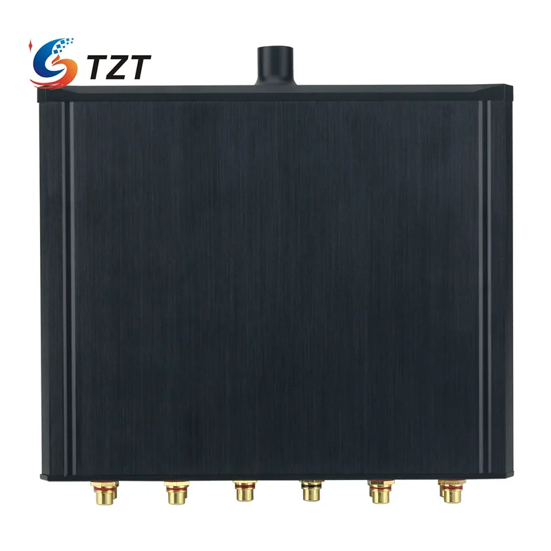 TZT FV4 negro conmutador de entrada de señal de Audio de 4 canales HiFi sin pérdidas ALPS interruptor preamplificador pasivo controlador de señal - imagen 4