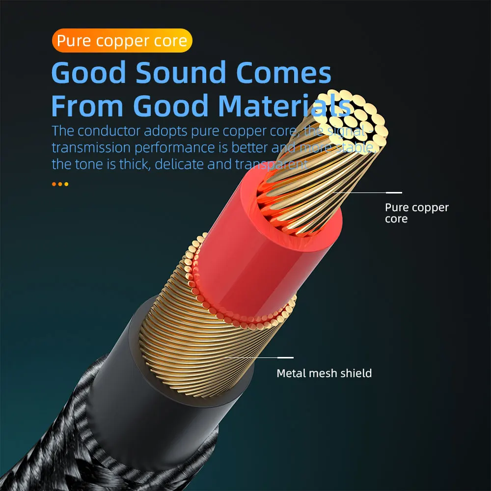 Cable Extensor Auxiliar Jack 3.5mm Macho a Macho Espaguer - Alta Fidelity - imagen 2