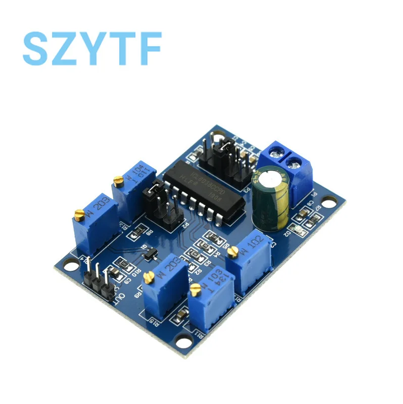 ICL8038 Fuente de señal de frecuencia media baja Generador de señal de forma de onda Módulo cuadrado de onda Triangular de onda sinusoidal