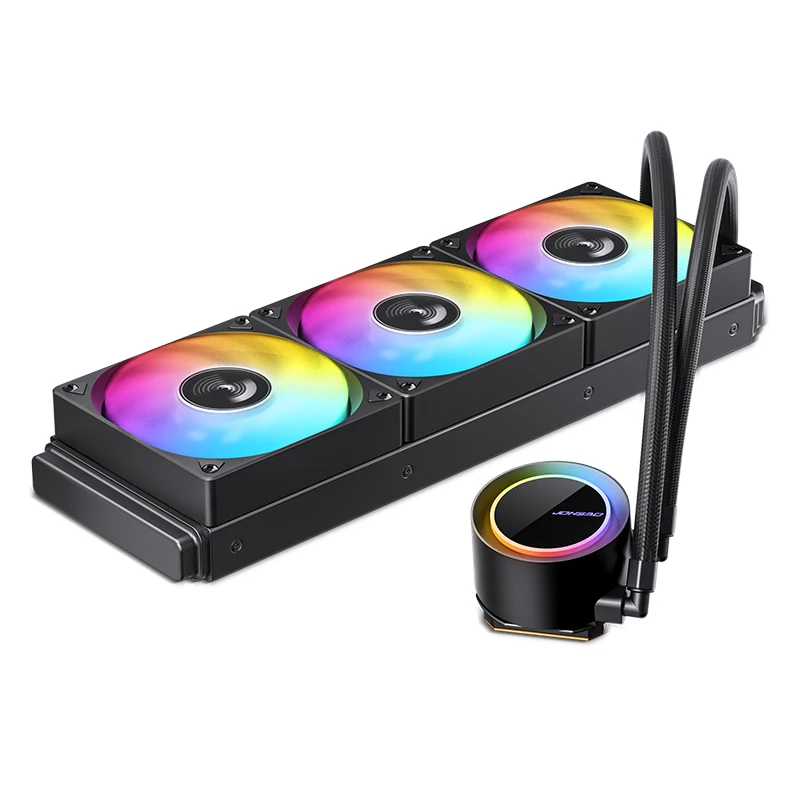 JONSBO-enfriador líquido para CPU, radiador de refrigeración por agua para LGA2011 115X 1200 1700 AM4 AM5, color negro/blanco, 5V/3 pines ARGB - imagen 5