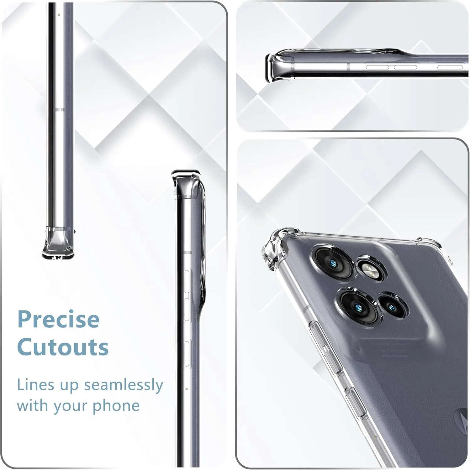 Funda de TPU con Airbag a prueba de golpes para Motorola Edge 60 Fusion Moto Edge 60 Neo Pro Stylus funda protectora Capa Fundas Coque - imagen 5