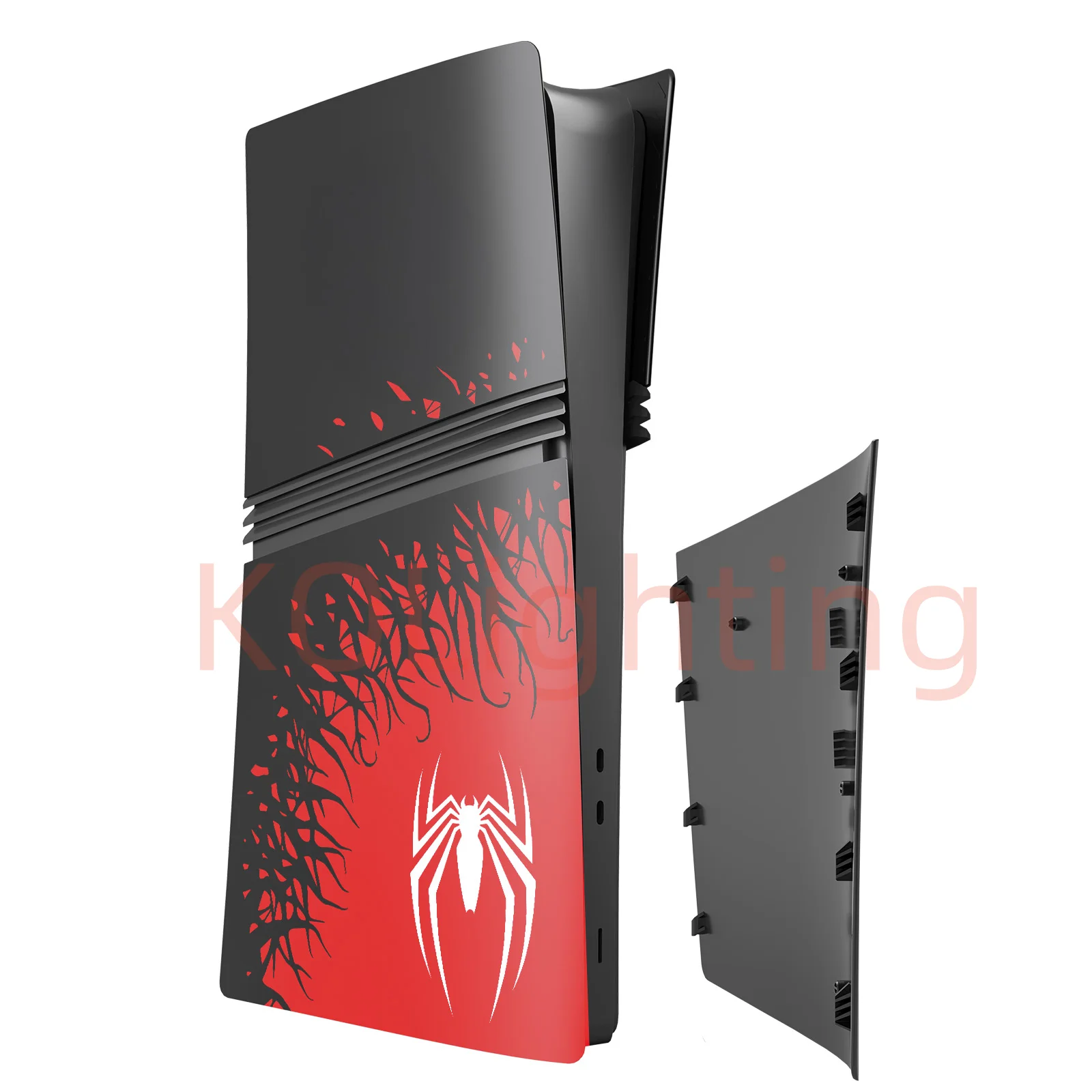 Para Playstation5 Pro edición limitada cubierta de placa frontal de araña Compatible con accesorios de cubierta de consola versión Digital PS5 PRO - imagen 4