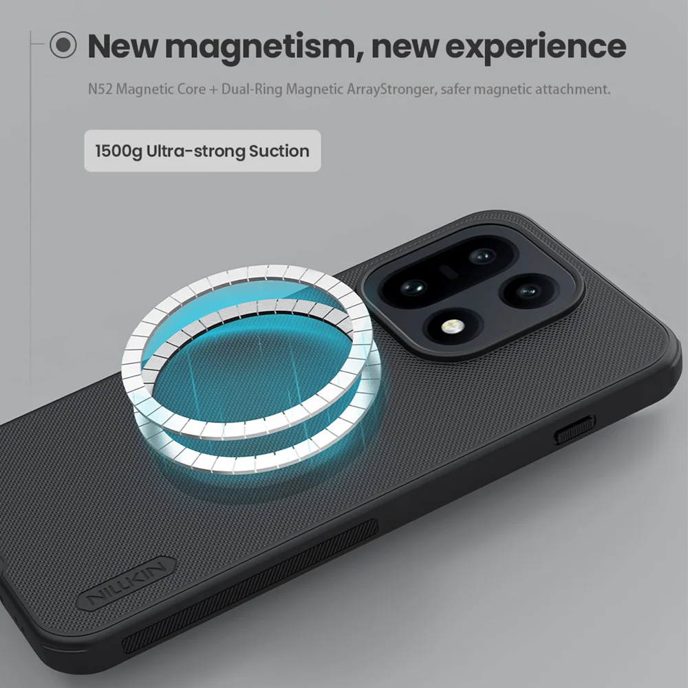 NILLKIN para OnePlus 15 Magsafe funda NILLKIN Super Frosted Shield Pro a prueba de golpes PC cubierta trasera dura para OnePlus 15 funda magnética - imagen 2