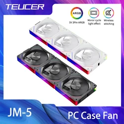Ventilador TEUCER JM-5 Radiador Refrigeración Líquida PC