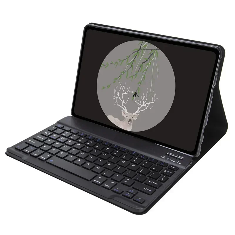 Funda para teclado de tableta Lenovo Xiaoxin Pad Pro 2025, Funda para teclado de 12,7 pulgadas TB-373FU TB375FC, Funda con soporte y teclado - imagen 2