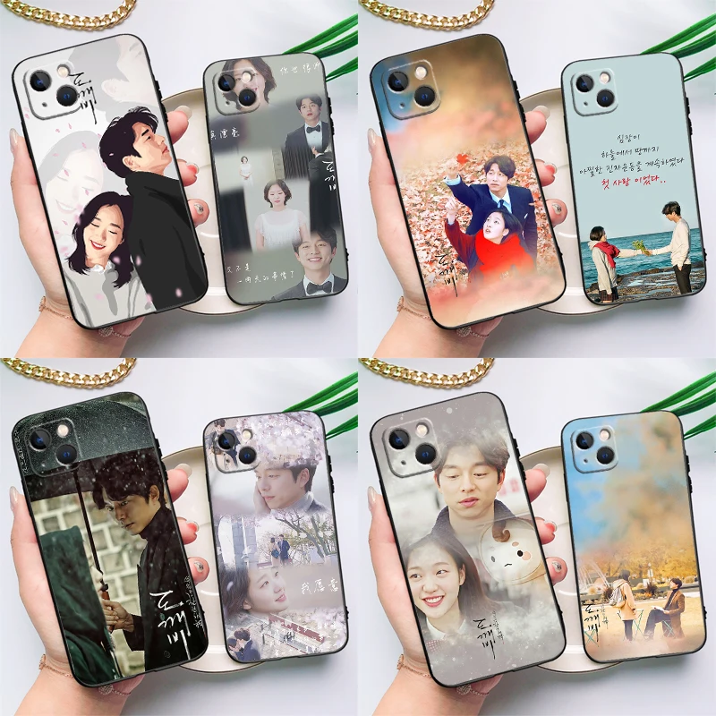 Funda de teléfono GongYoo Goblin Drama coreano para Samsung Galaxy S25 S24 S23 Ultra FE S20 S21 FE S22 Plus S9 S10 S25 FE