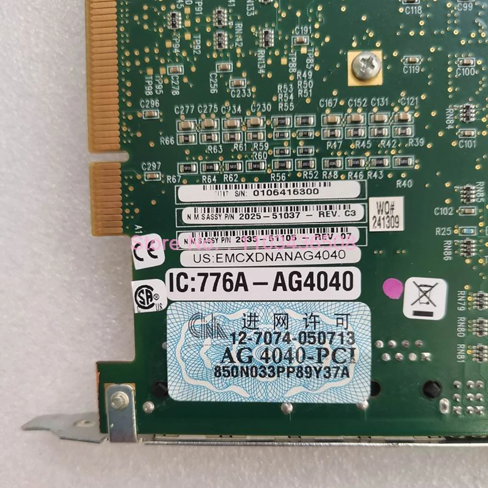 Para tarjeta de voz NMS AG4040 776A-AG4040 AG4040 tarjeta de Fax placa de circuito de doble capa diagrama interruptor sensor de señal de control - imagen 3