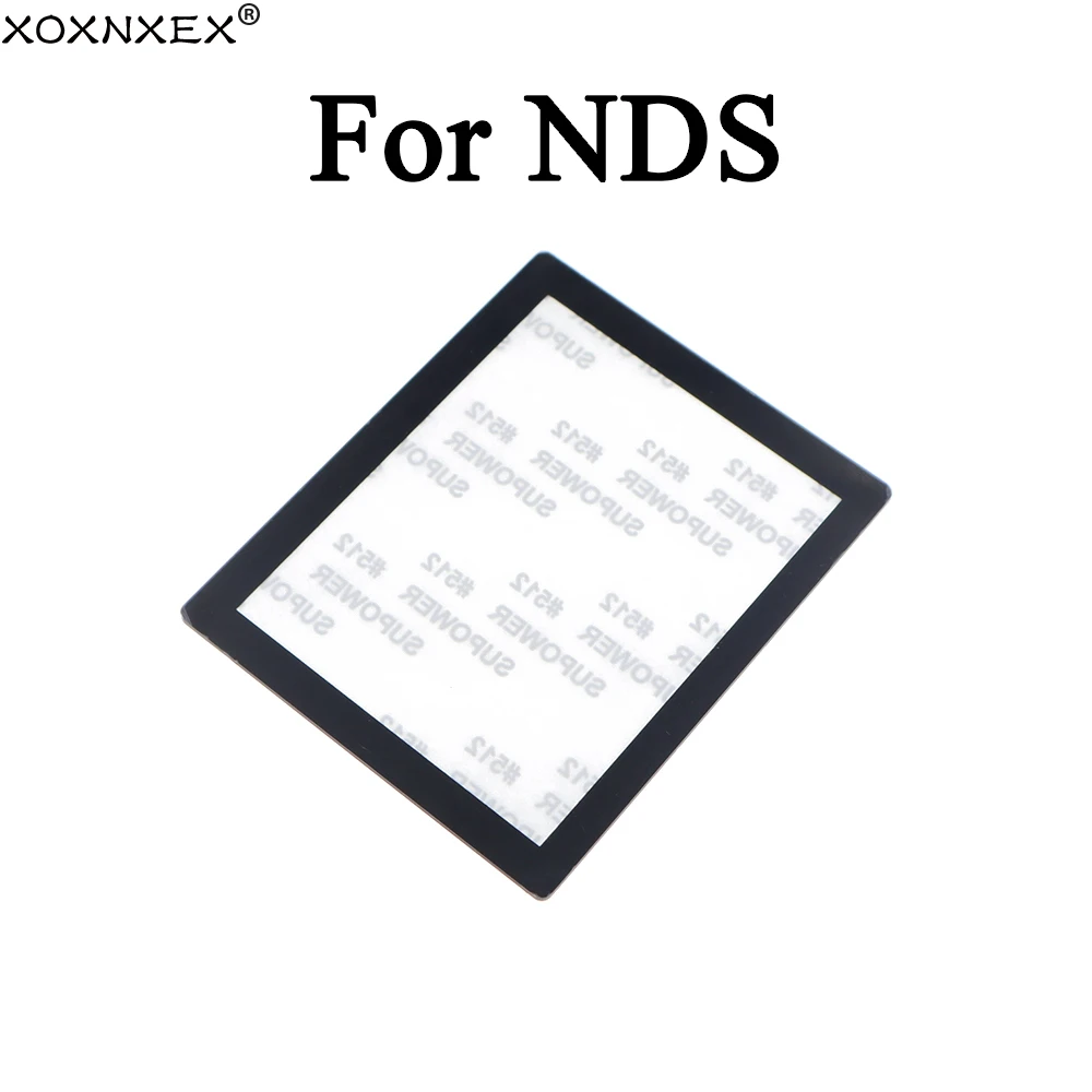 XOXNXEX 1-10 Uds para pantalla NDS espejo principal superior de plástico para máquina gruesa NDS Panel de cubierta de pantalla placa frontal